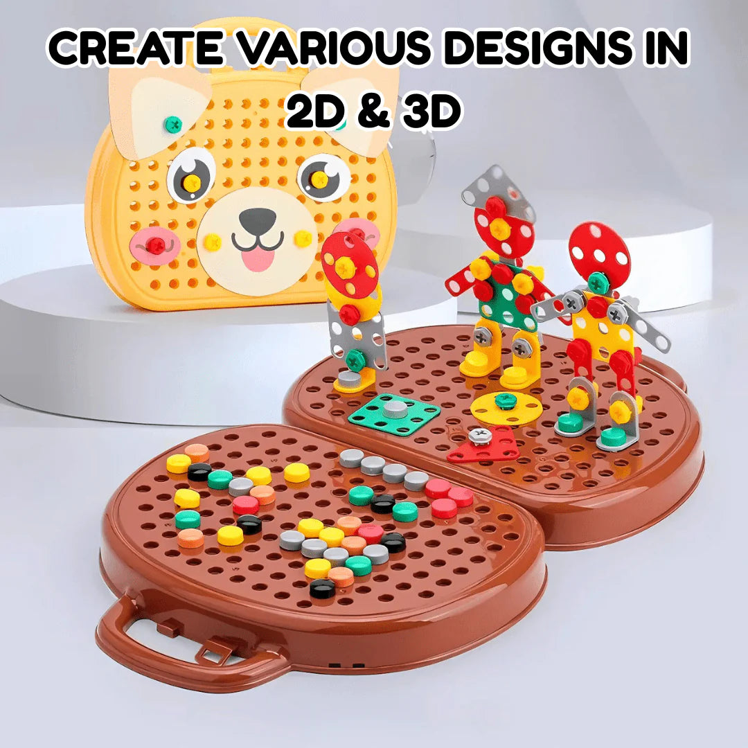 Little Engineer DIY Montessori Tool Box Set (Ages 3+)