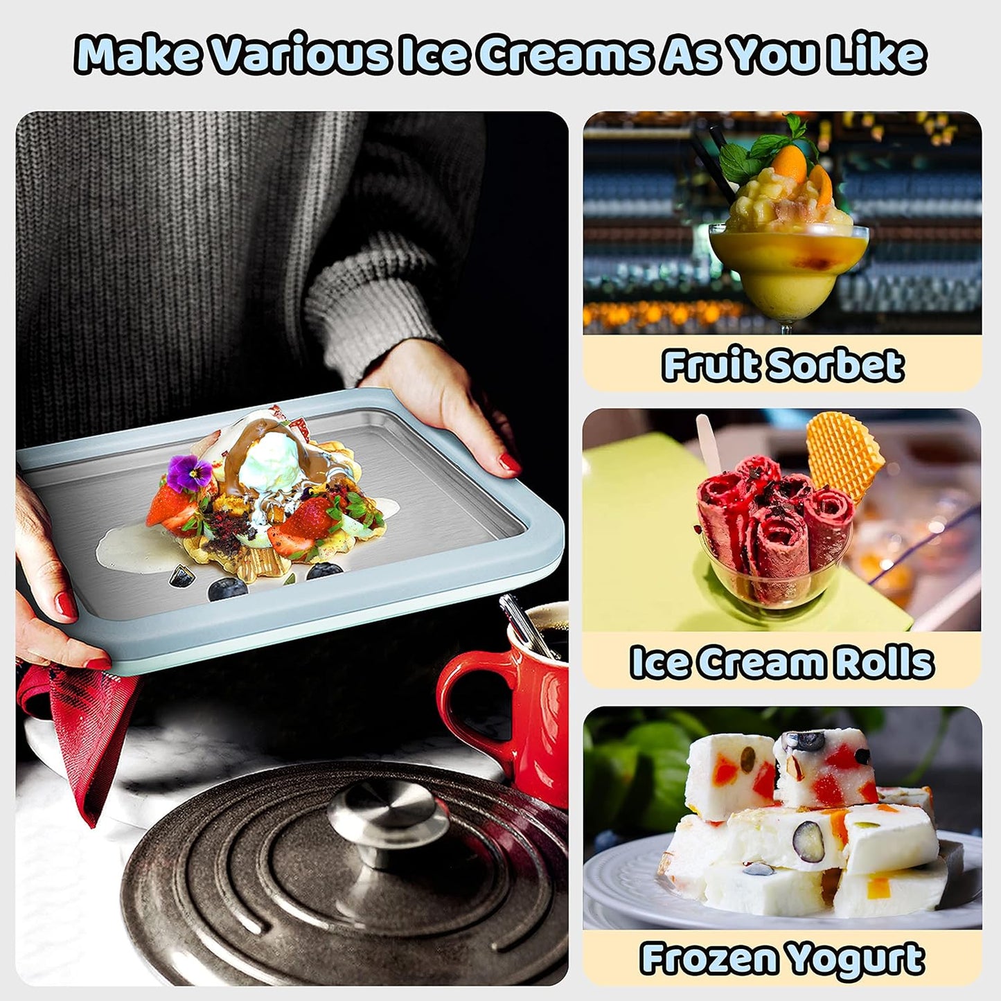 Frosty Pad Tray - Instant Ice-Cream Maker