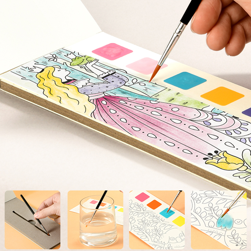 Pocket Watercolour Painting Books 🔥Buy One Get One🔥
