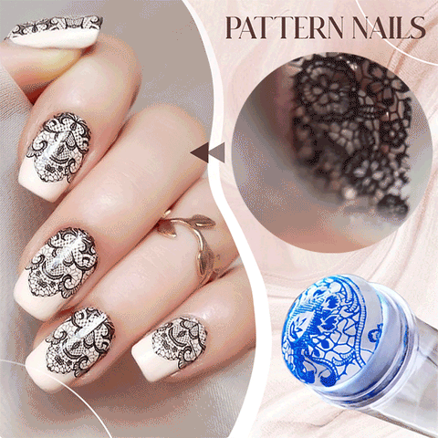 GlamStamp™ SILICONE NAIL ART STAMPER
