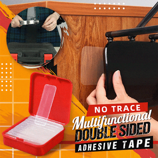 60 PCS Reusable Waterproof Double Sided Adhesive Tape
