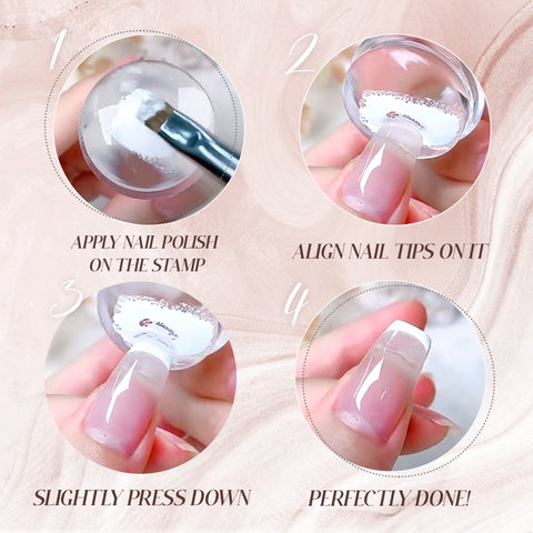 GlamStamp™ SILICONE NAIL ART STAMPER