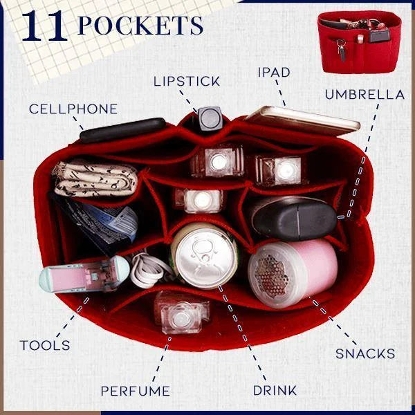 Felt Fabric Purse Organiser
