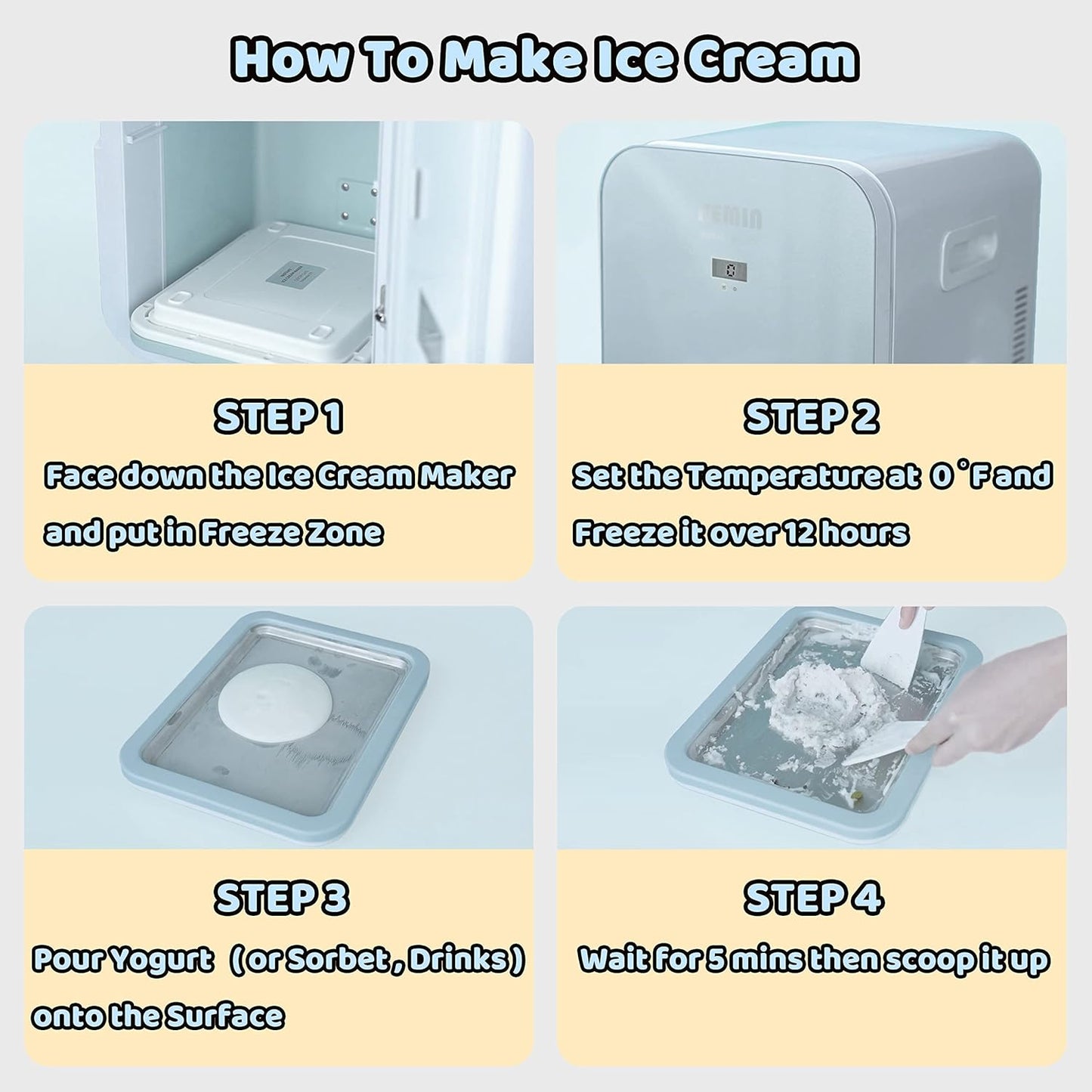 Frosty Pad Tray - Instant Ice-Cream Maker