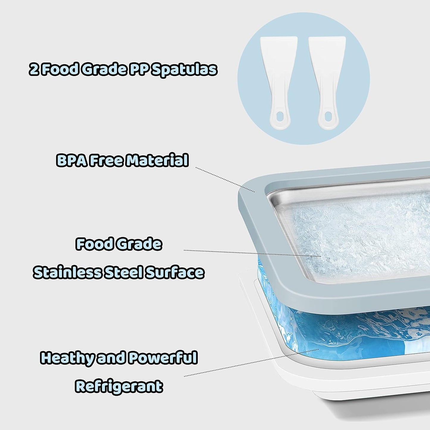 Frosty Pad Tray - Instant Ice-Cream Maker