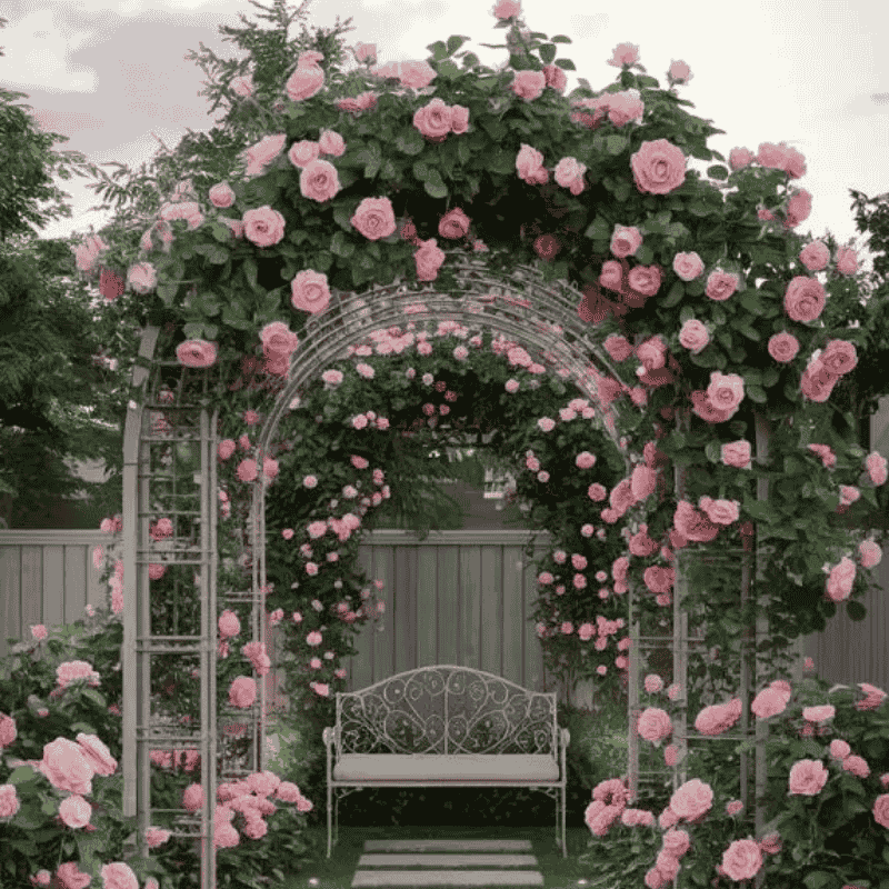 🌹 Mixed-color Climbing Rose—Year-Round Blooming (UK Imported)