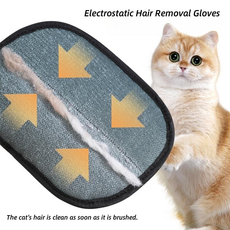 Electrostatic Pet Hair Removal Glove