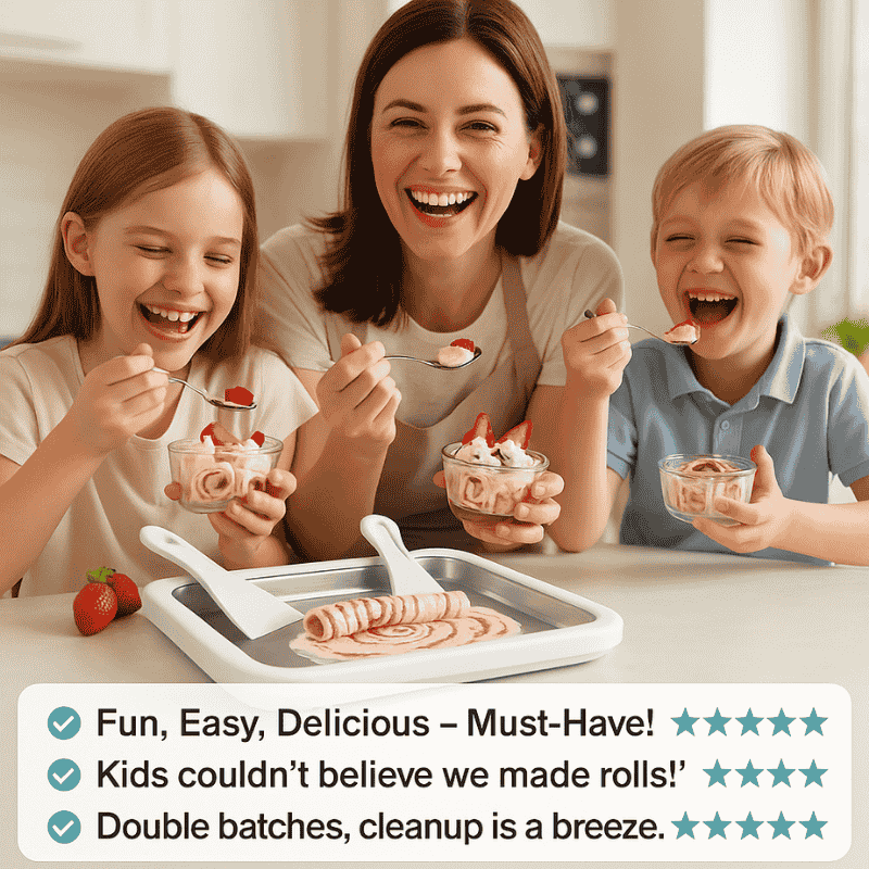 Frosty Pad Tray - Instant Ice-Cream Maker