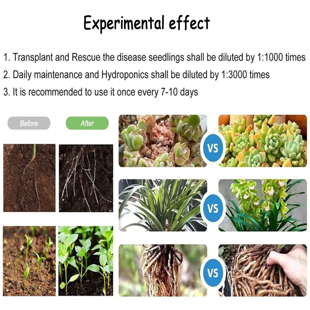 New Plant Growth Enhancer Supplement, Plant Grow Enhancer Supplement, Promotes Rooting, Rescue The Disease Seedlings