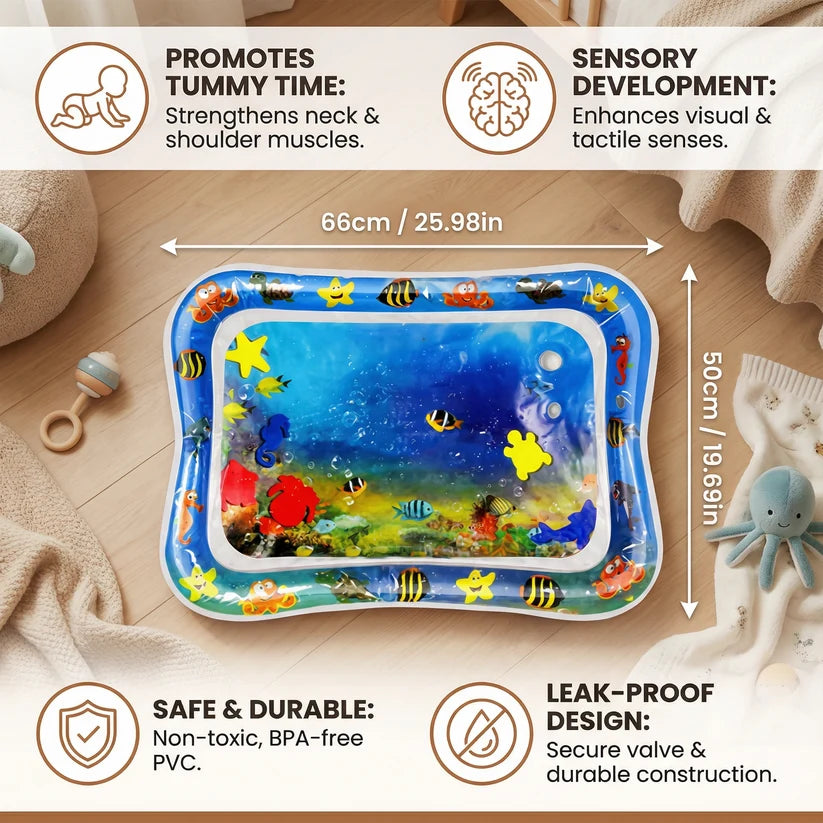 Water Mat – Tummy Time for Kids