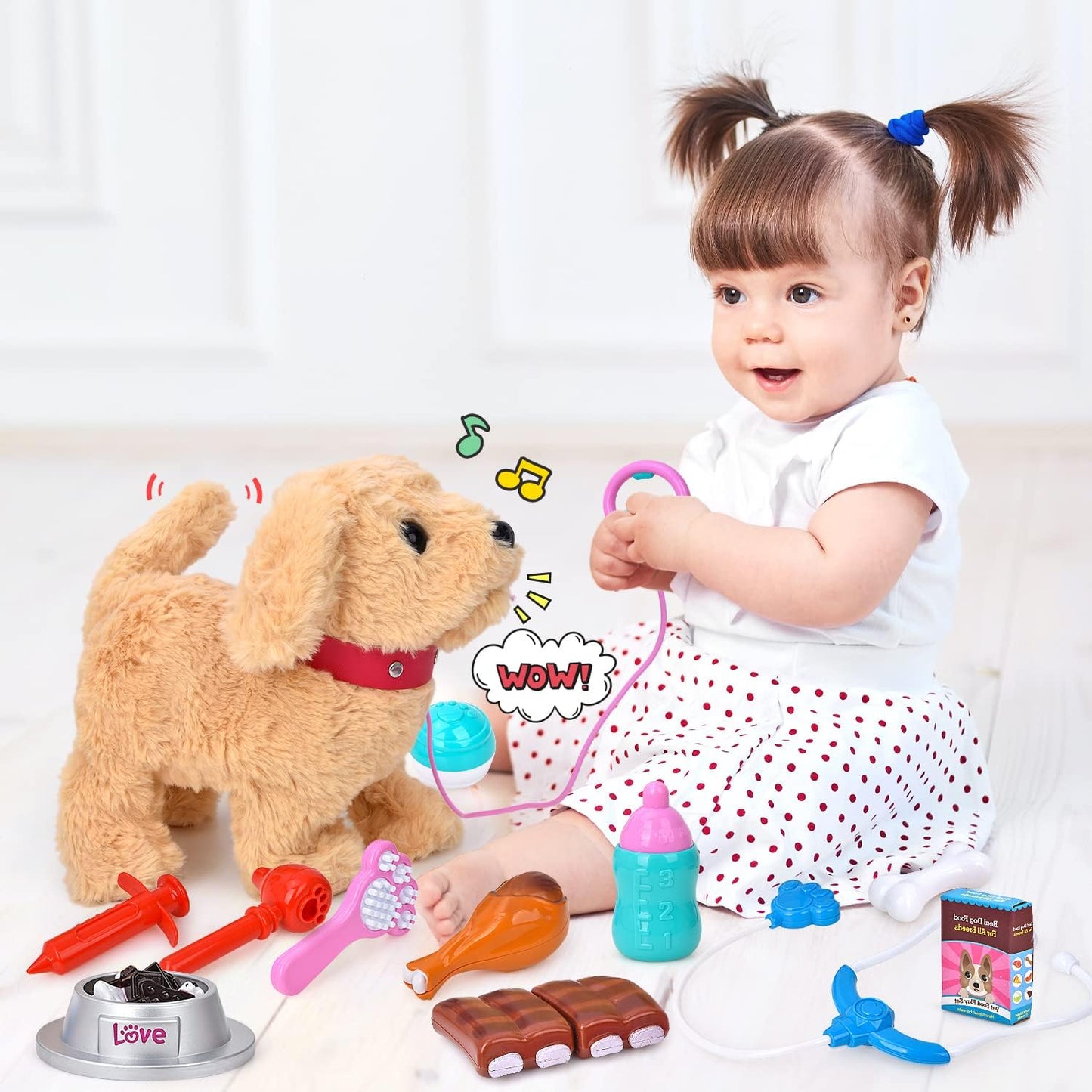 🐕Electronic Interactive Plush Puppy Toy