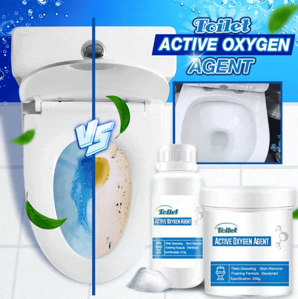 Toilet Active Oxygen Agent (Pack of 2)