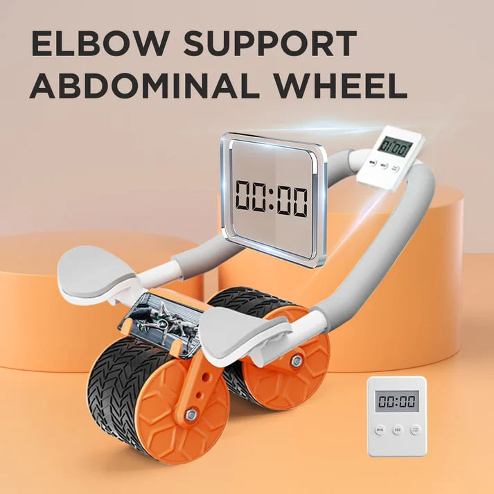 🔥Automatic Rebound Abdominal Wheel For Core Strength