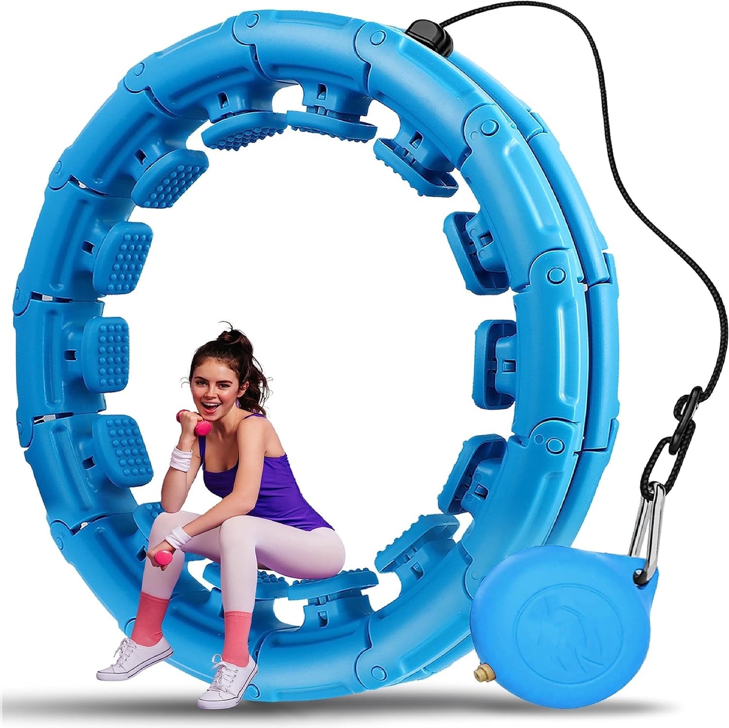 Weighted Smart Magnetic Fitness Hoola Hoop