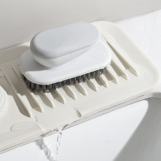 SinkSafe™- Kitchen and Bathroom Sink Silicone Splash Guard