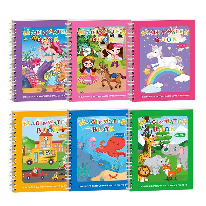 Reusable Mess Free Water Coloring Books for Toddlers