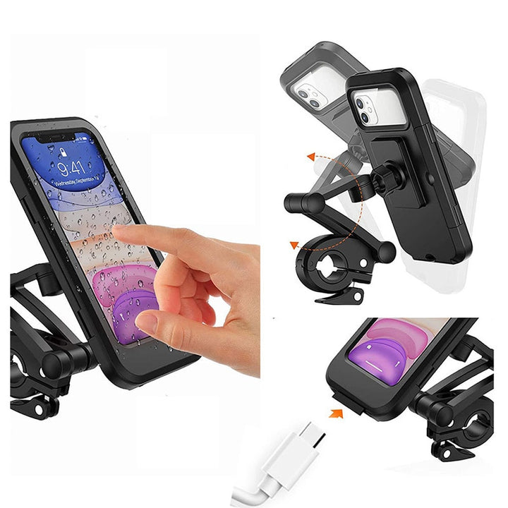 Waterproof Bicycle/Scooter/Motorcycle cell phone holder