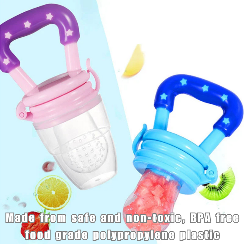 Fruit Nibbler™ Fruit Pacifier Feeder for Easy Feeding and Teething (Pack of 2)
