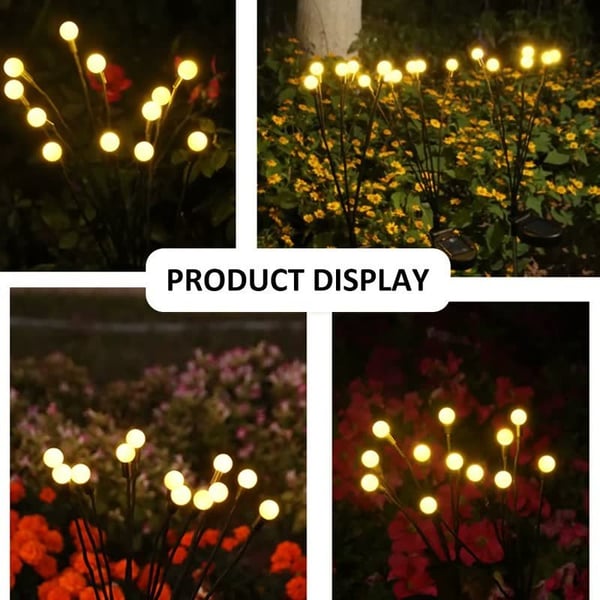 Solar Firefly Garden Lights
