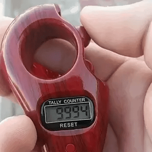 digital meditation and prayer counter with LCD display – product detail 8