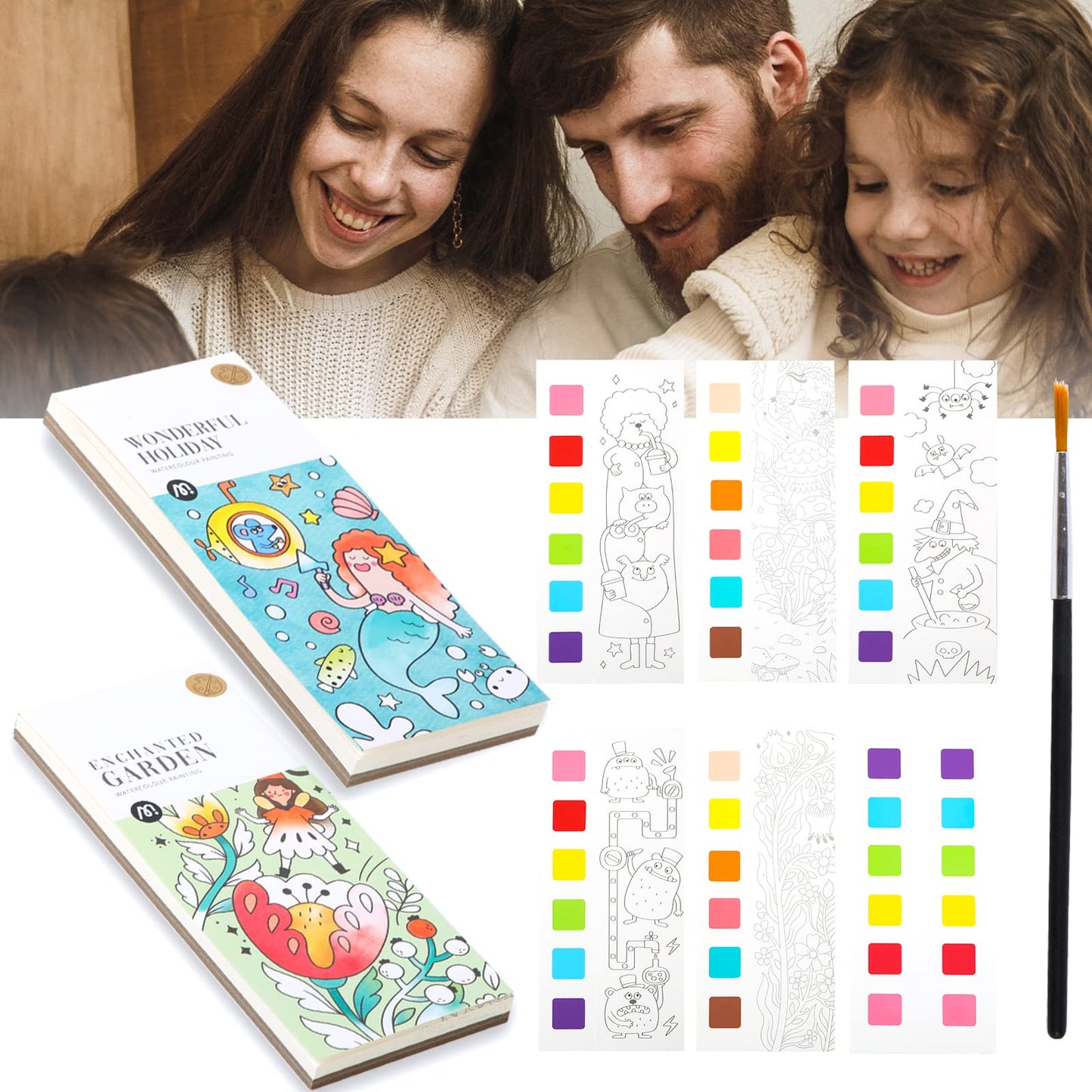 Pocket Watercolour Painting Books 🔥Buy One Get One🔥