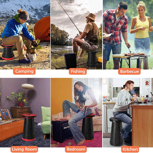 2024 Upgraded Folding Stool Lightweight
