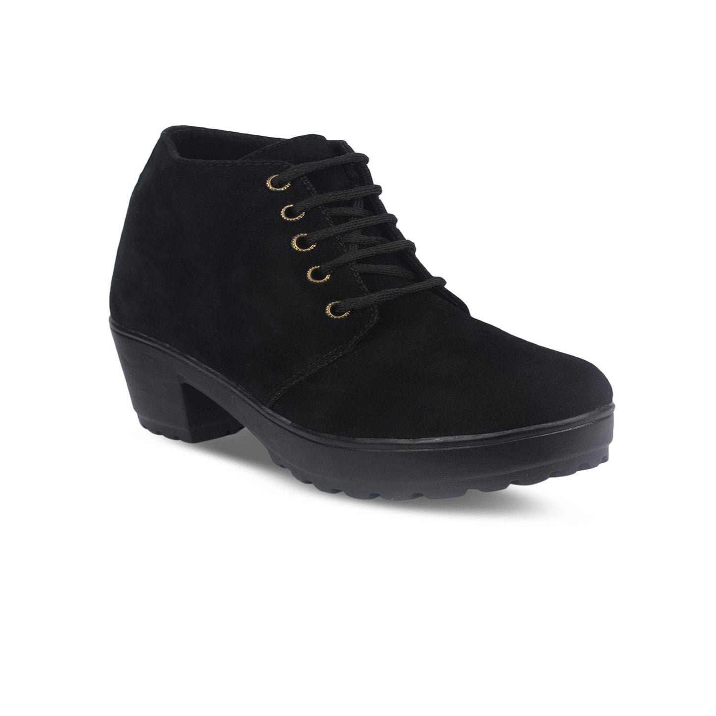 Chic Black Mid Heels