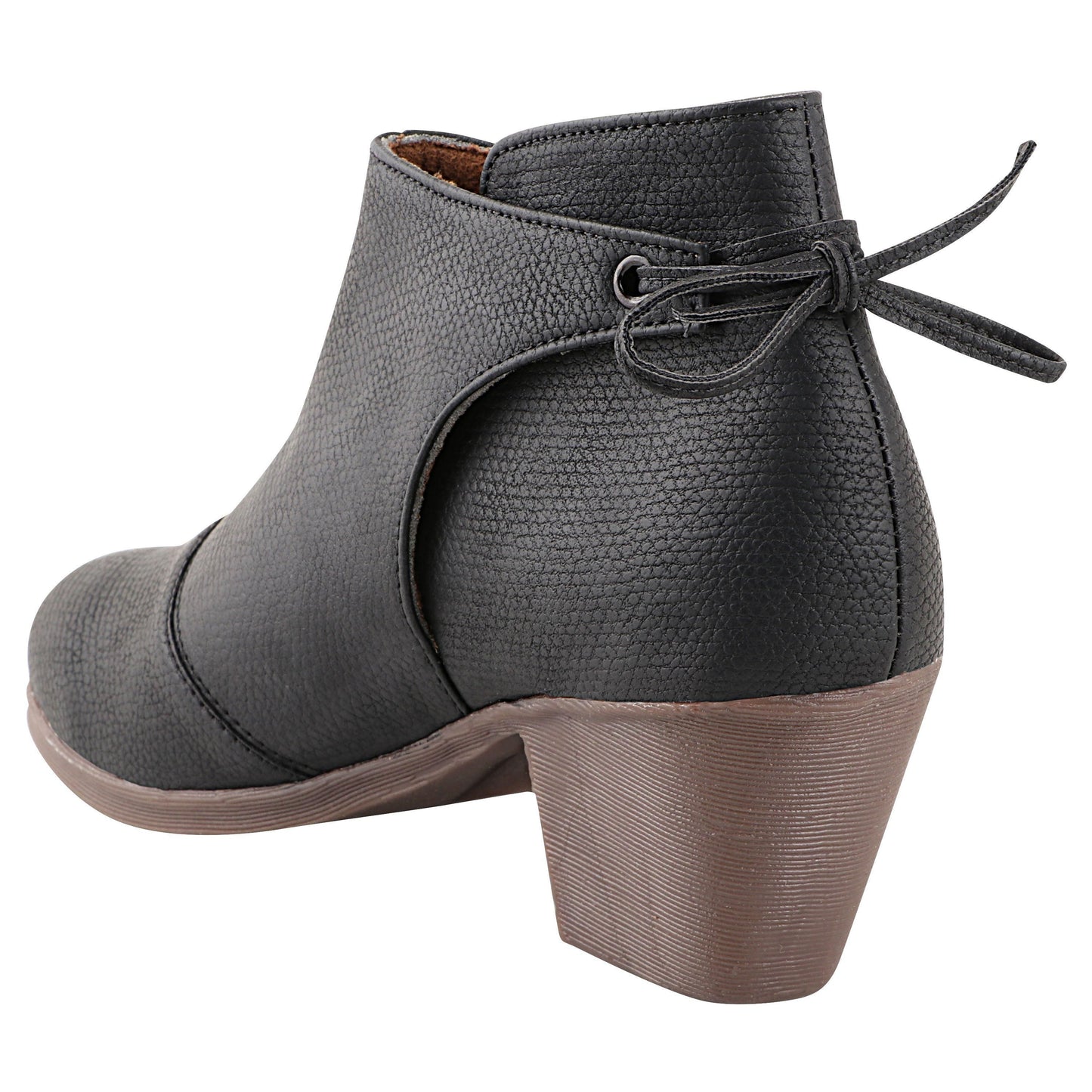 Pretty Girl Black Heel Boots