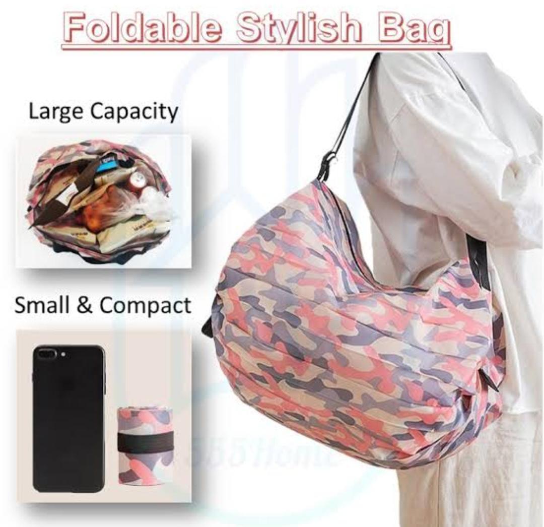Foldable Travel One-shoulder Portable Shopping Bag