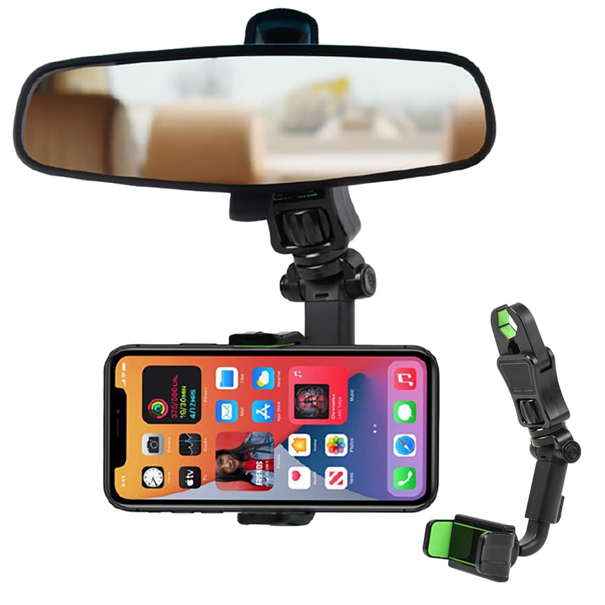 Multifunctional Rearview Mirror Phone Holder
