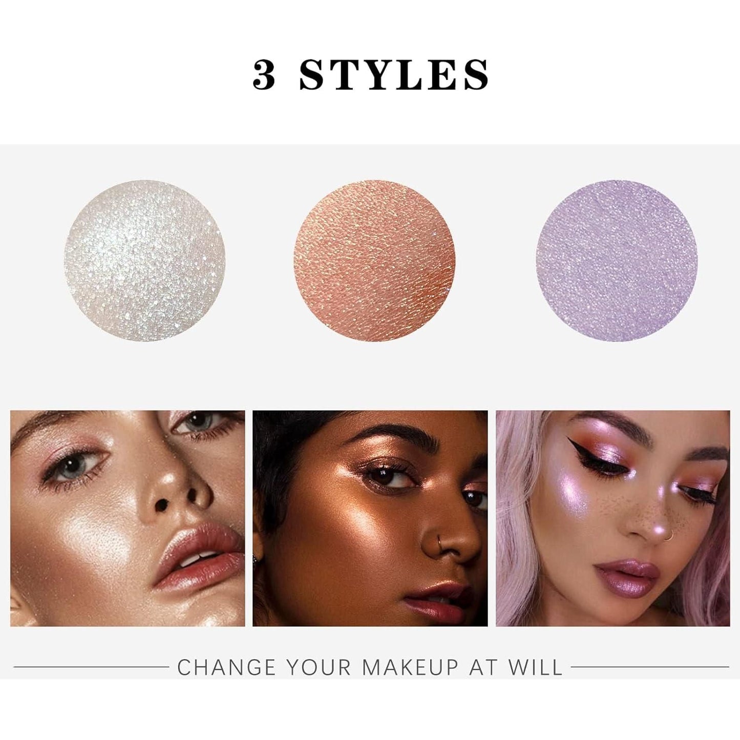 3 Colors Fairy Magic Highlighter Sticks