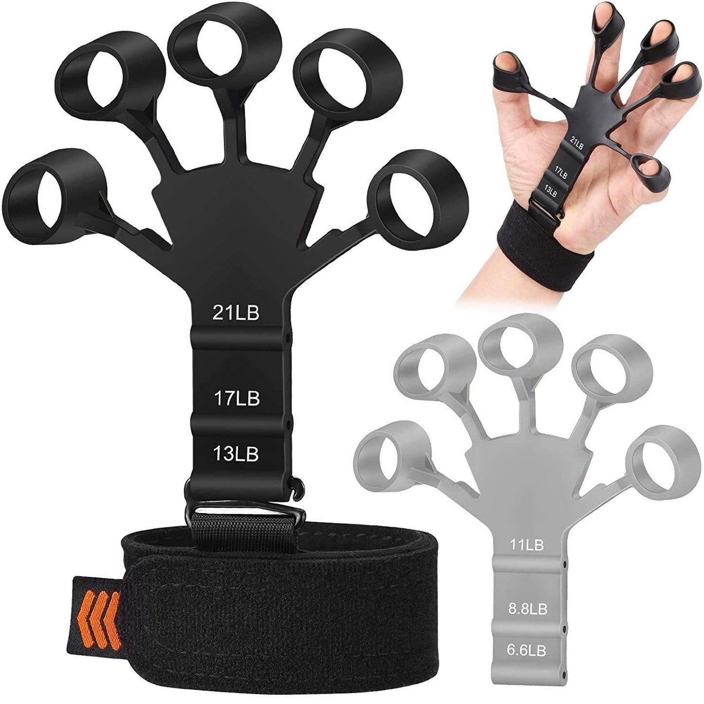 🔥6 Resistant Level Finger Exerciser