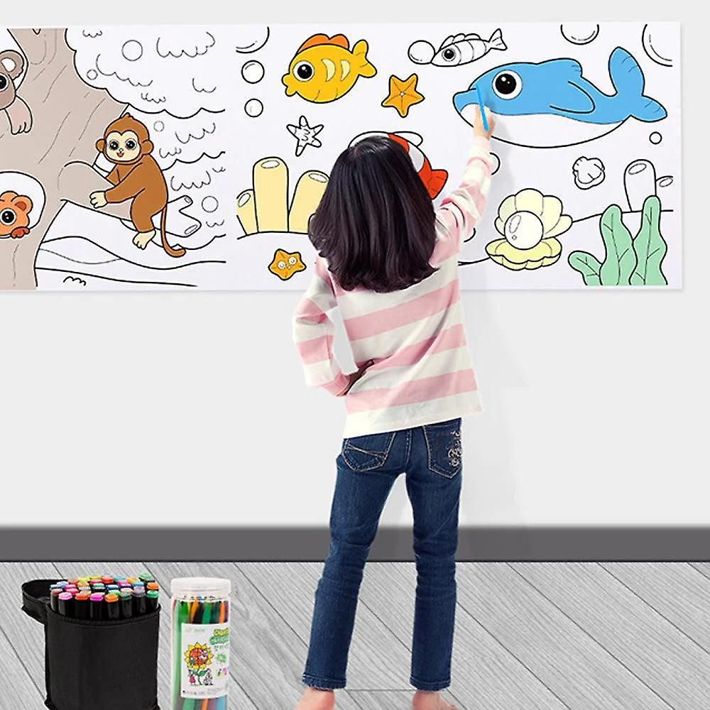 Reusable Doodle Art Roll - Universal Theme (2 meters)