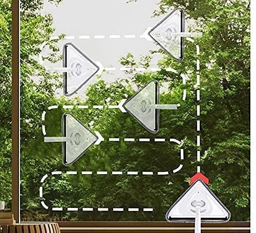 Rotatable Triangle Mop with Long Handle Cleaning Scraper Dust Mop (Multicolor)