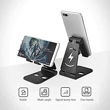Folding Bracket Adjustable Mobile Phone Foldable Holder Stand Dock Mount