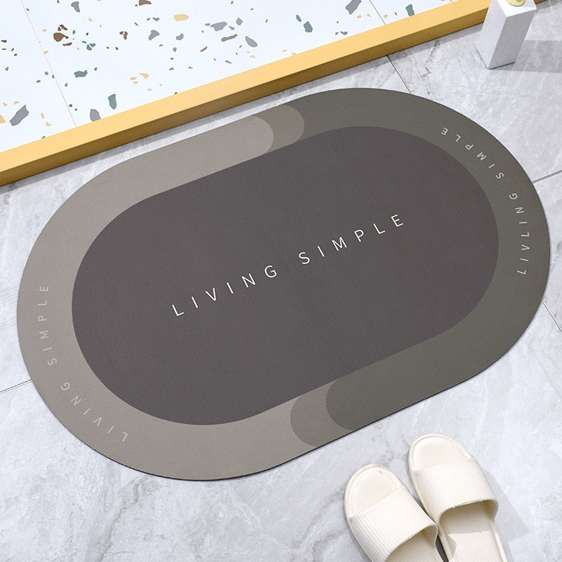 Super Absorbent Bathroom Mats