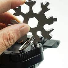 Portable 18-in-1 Snowflake Multi Pocket Tool