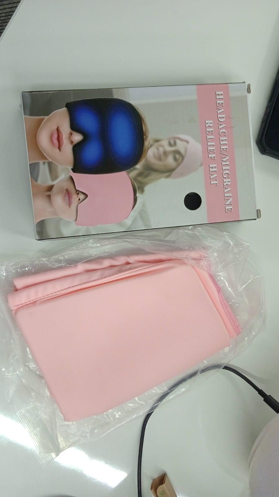 Headache Relief Cap for Tension, Sinus & Stress | Cold Therapy | Hot Therapy | Form Fitting Gel