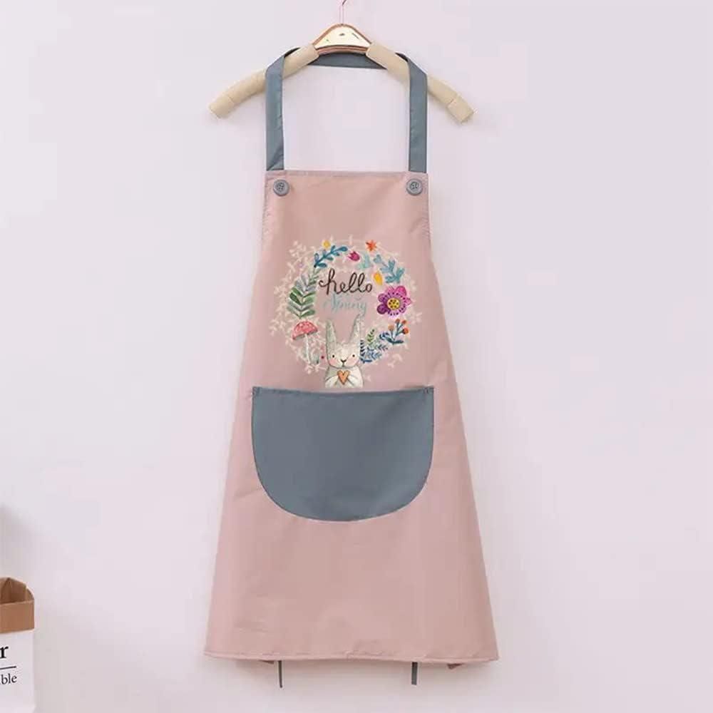 (🔥HOT SALE NOW - 41% OFF) Hand-Wiping Waterproof Kitchen Apron with Big Front Pocket (pack of 2)