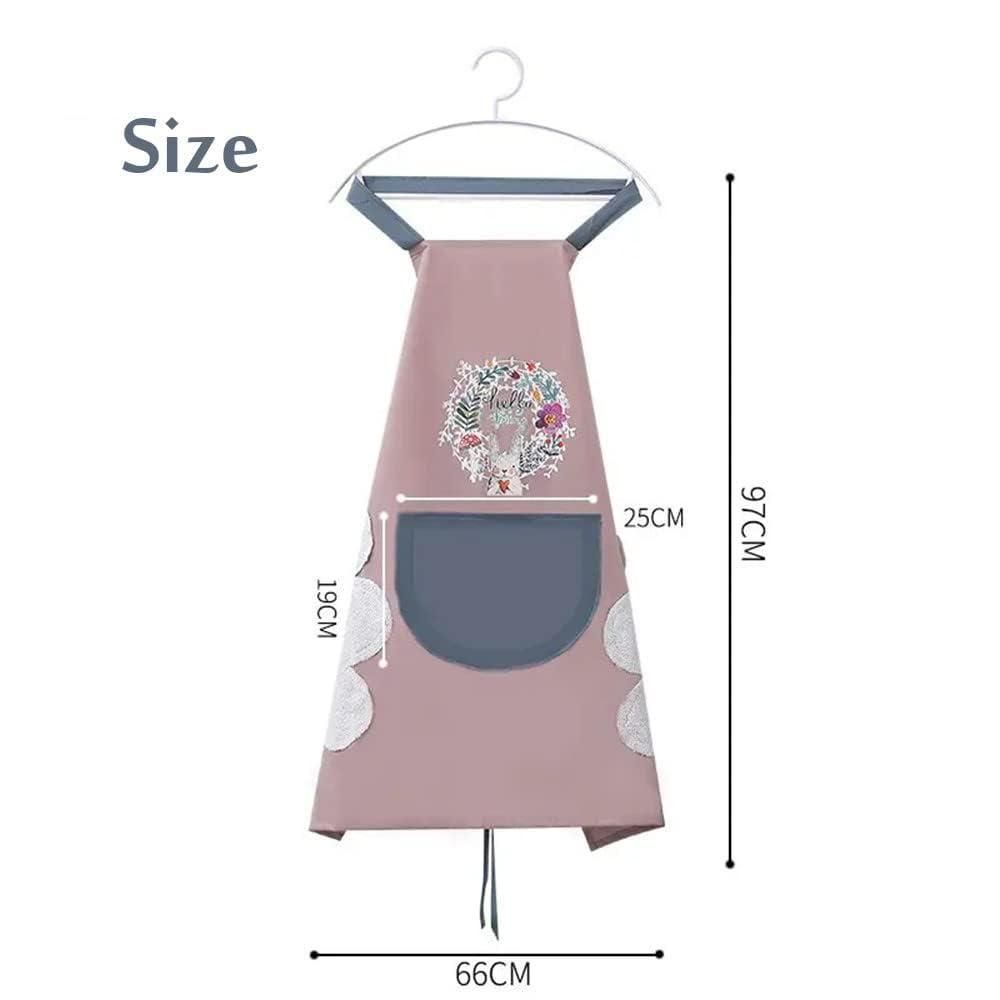 (🔥HOT SALE NOW - 41% OFF) Hand-Wiping Waterproof Kitchen Apron with Big Front Pocket (pack of 2)