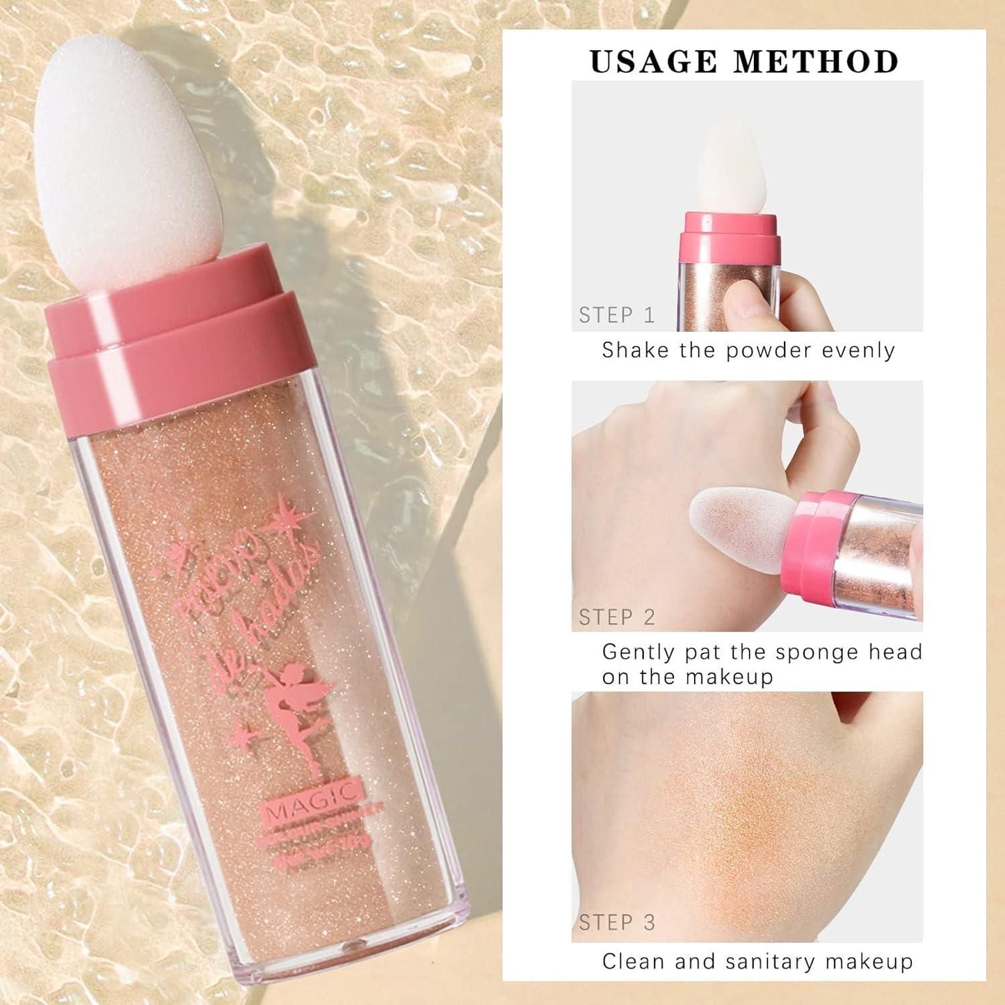 3 Colors Fairy Magic Highlighter Sticks