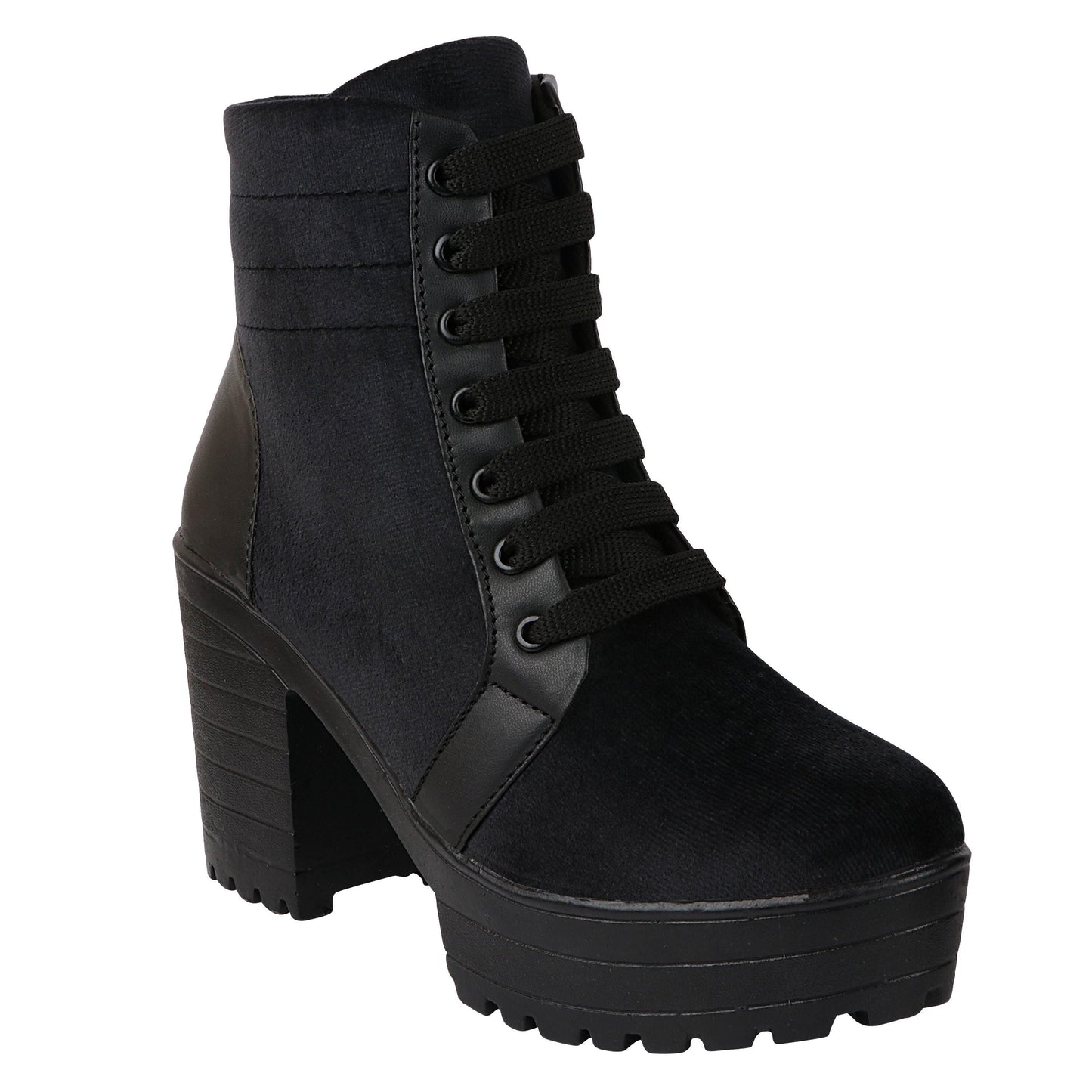 Super Platform Ankle Heel Boots