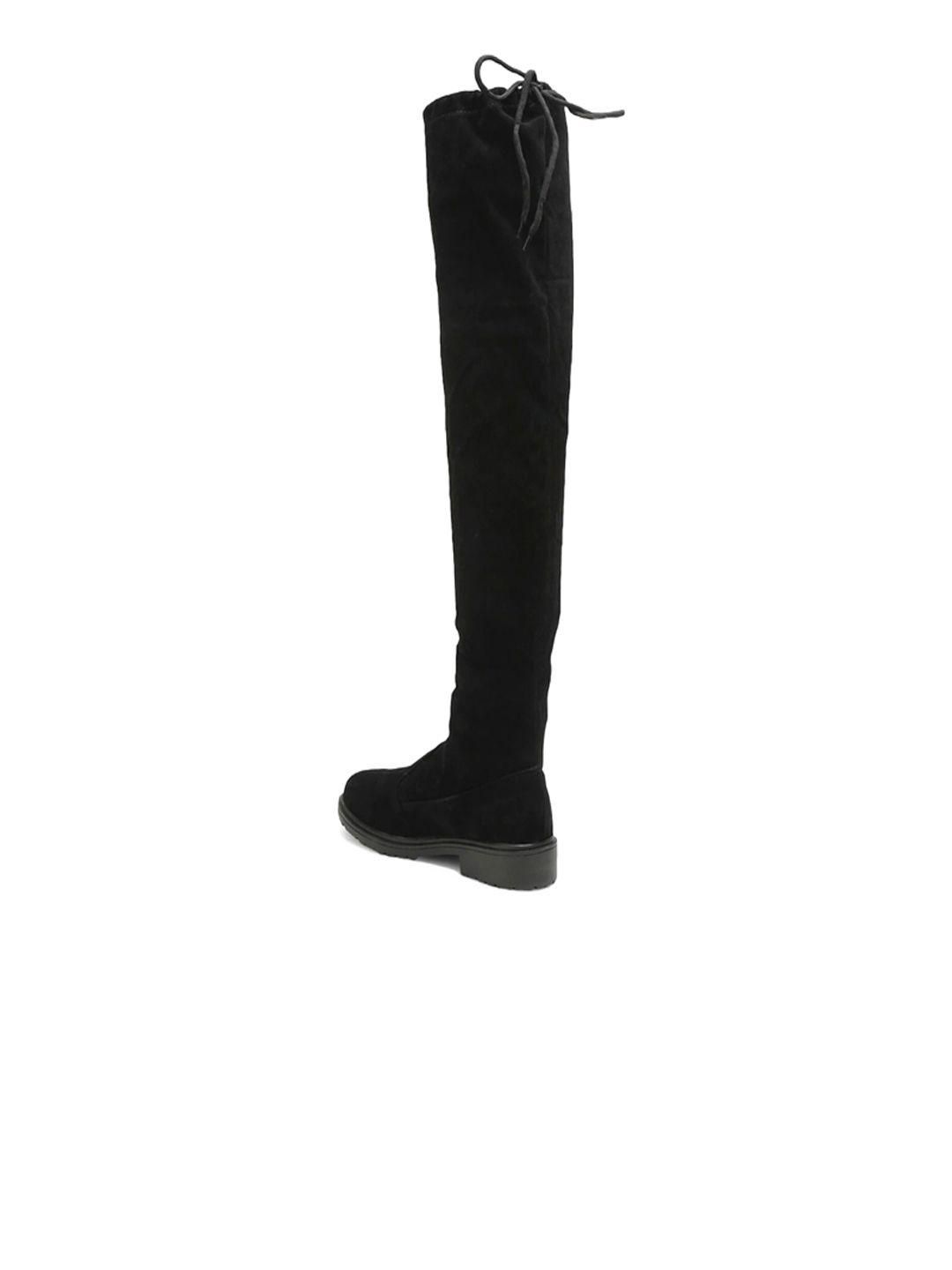 Black Winter Long Boots