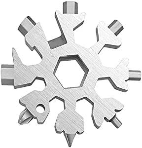 Portable 18-in-1 Snowflake Multi Pocket Tool
