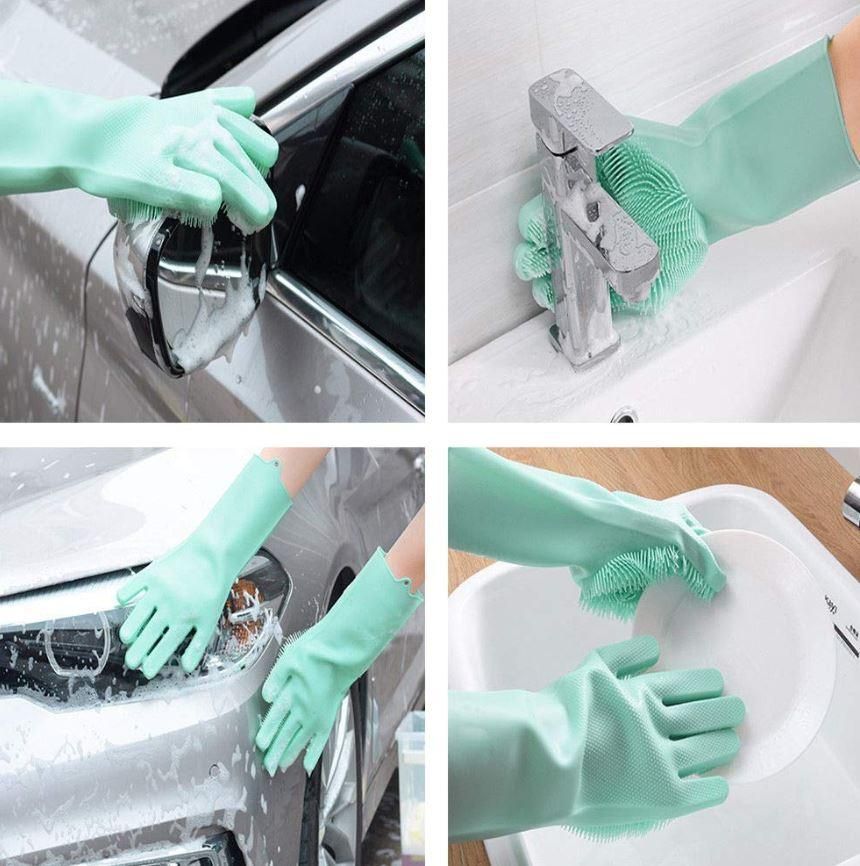 Magic Silicone Dish Washing Gloves