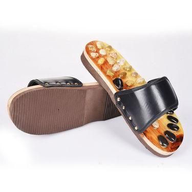 Stone Acupressure Slippers Sandals Shoes Reflexology Foot Massager