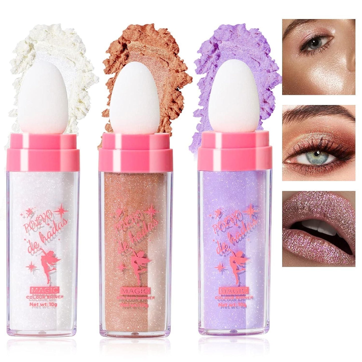 3 Colors Fairy Magic Highlighter Sticks