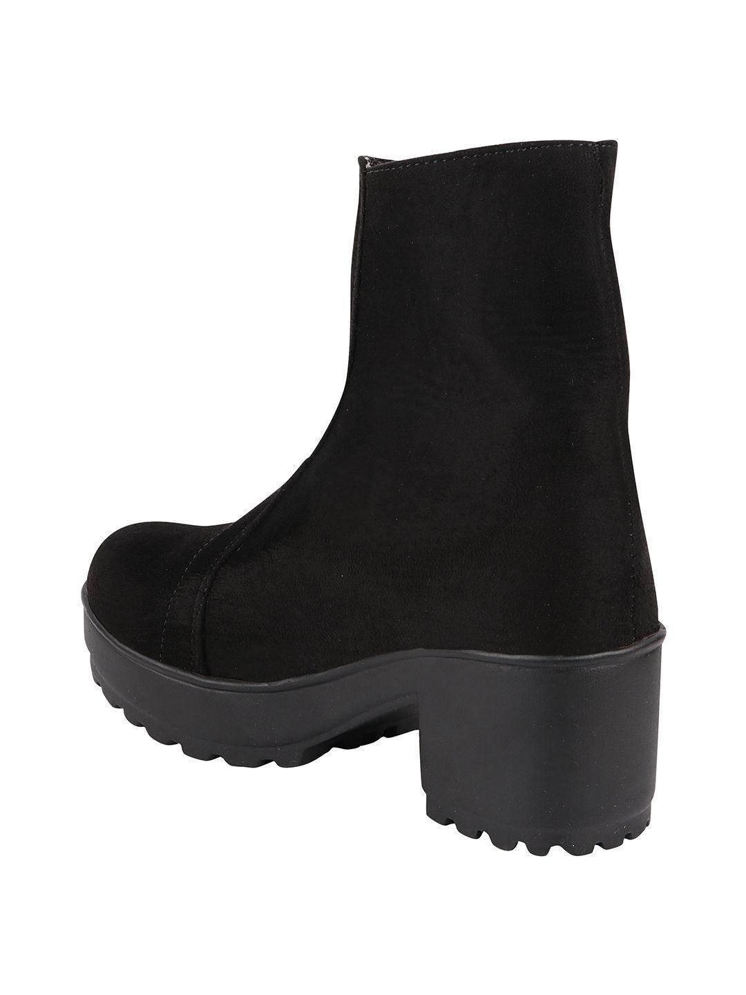 La Dolce Vita Black Heel Boots