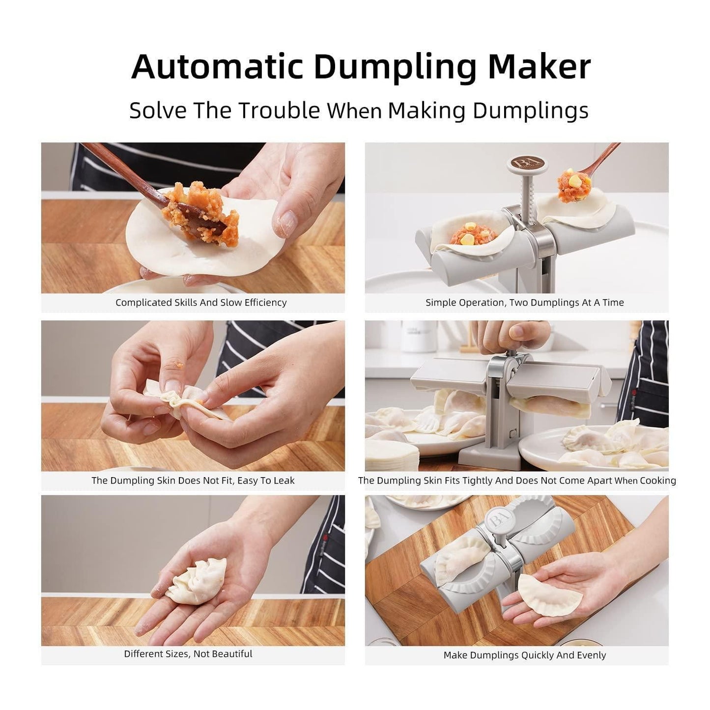 DOUBLE AUTOMATIC DUMPLING MAKER (60% OFF TODAY!)