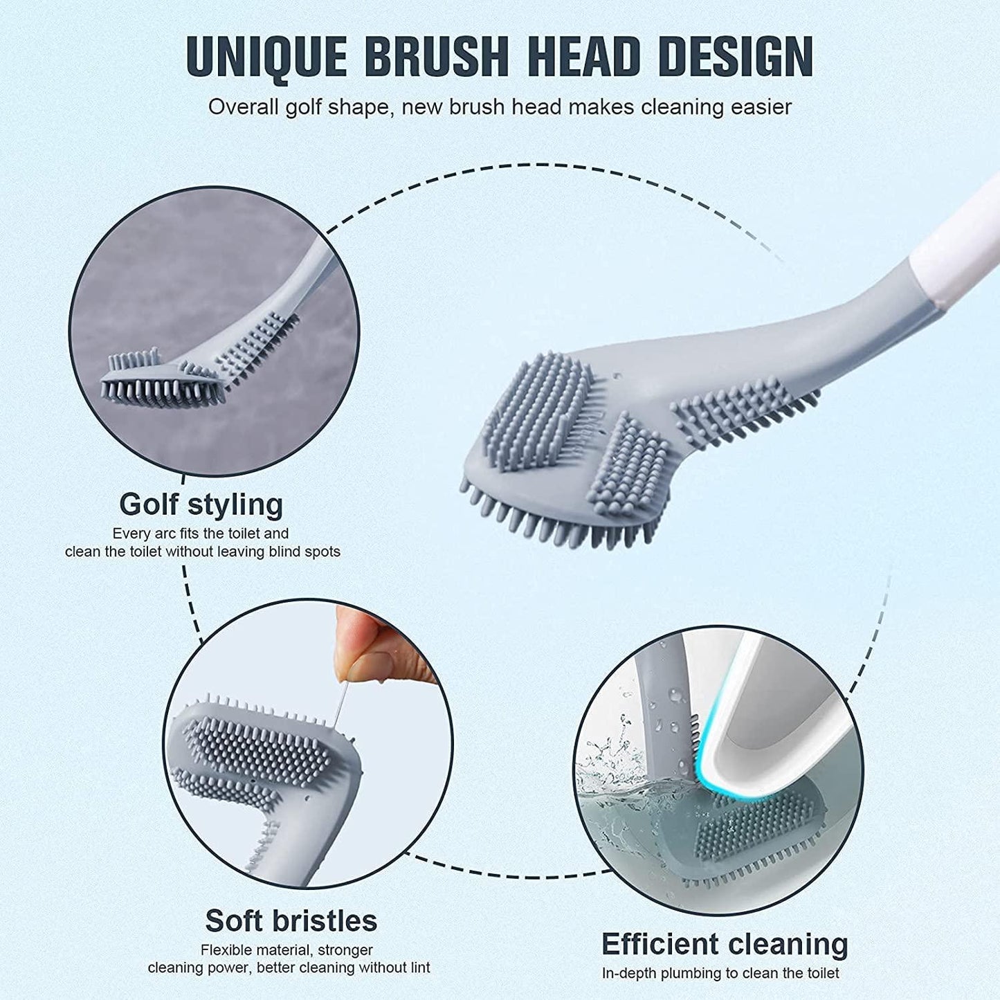 HOT SALE NOW - Long-Handled Toilet Brush - BUY 1 GET 1 FREE